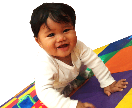 infant at Happy Bees Daycare